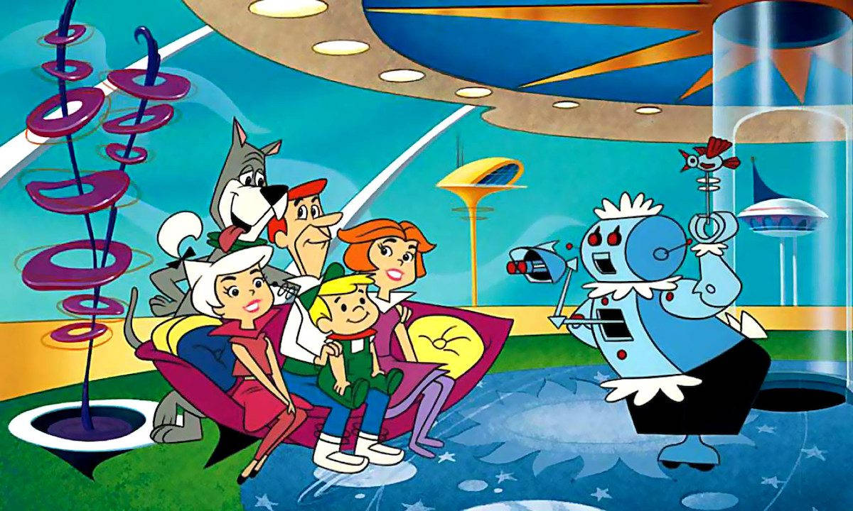 The Jetsons With Angry Rosey Wallpaper
