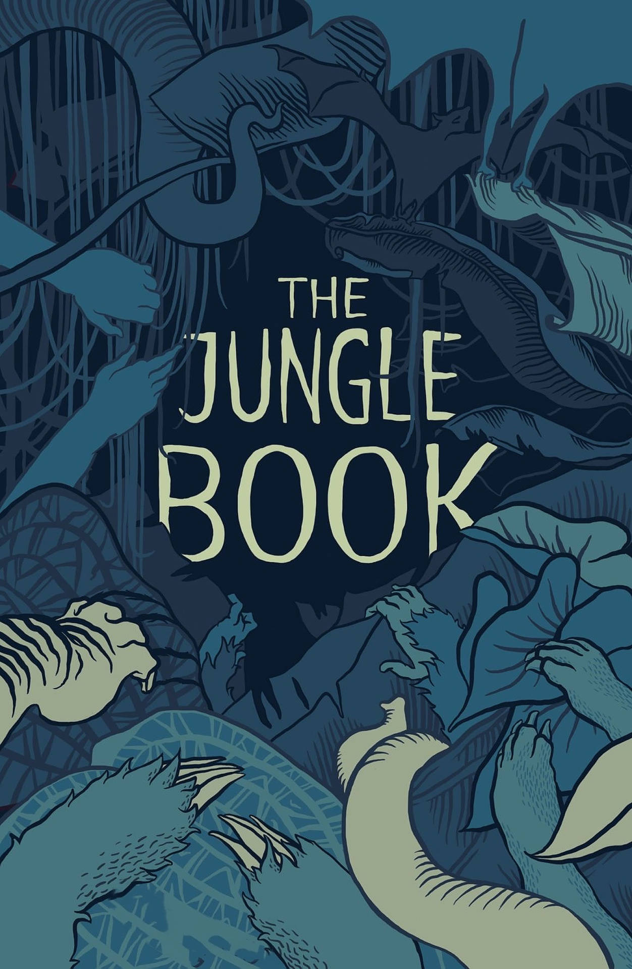 The Jungle Book Leaves Wallpaper