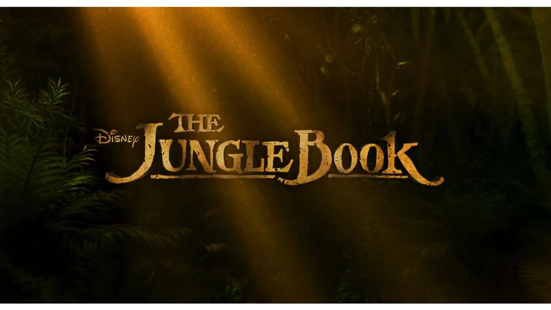 The Jungle Book Logo Wallpaper