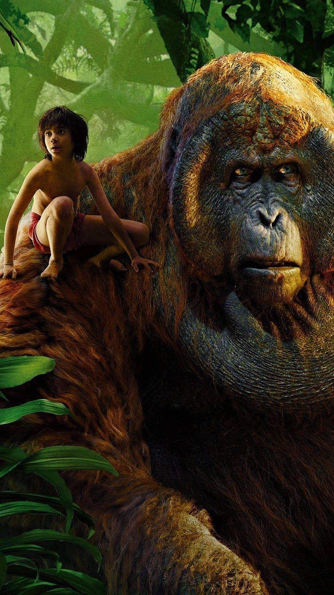 Il Libro Della Giungla Mowgli Seduto Sfondo