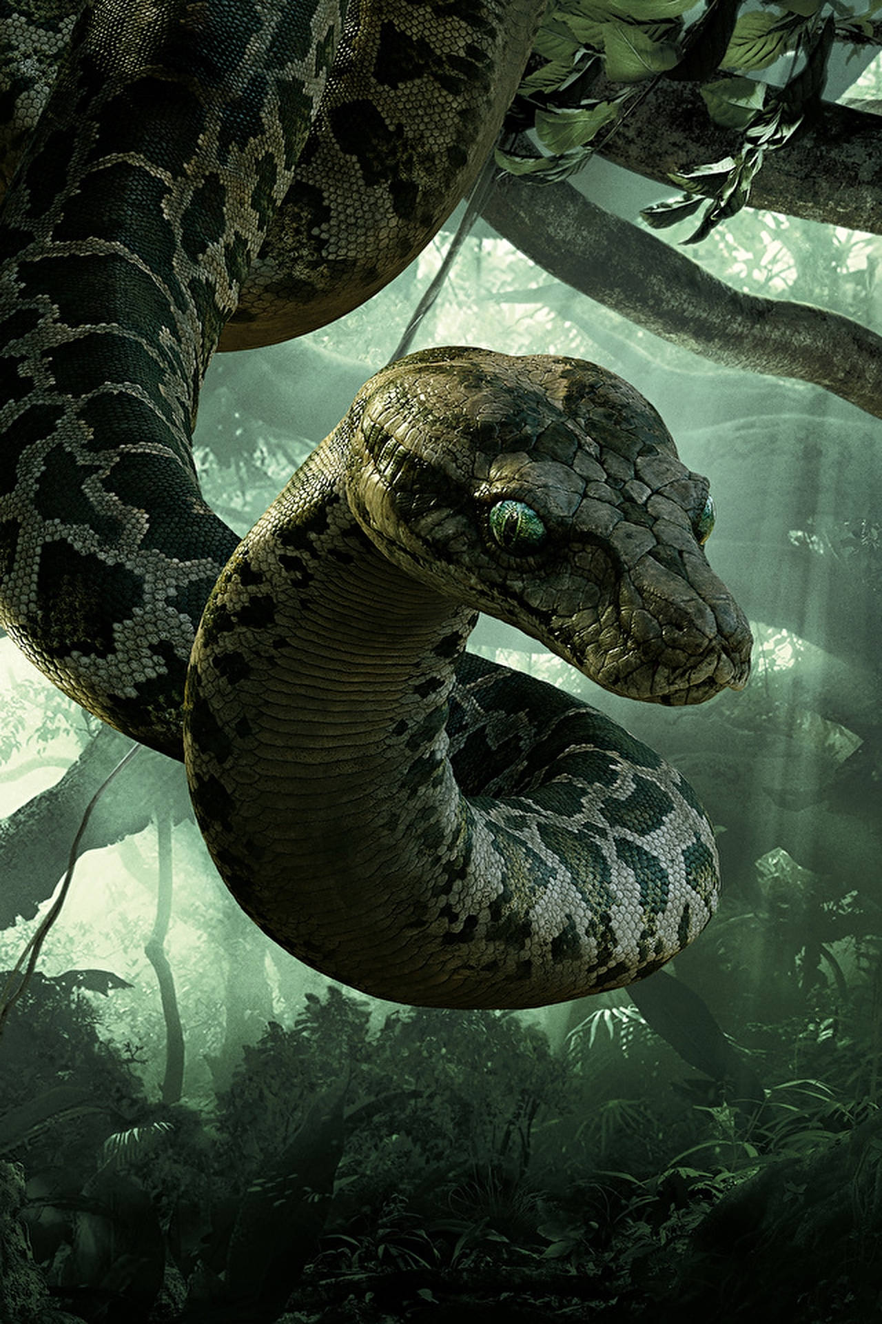 The Jungle Book Snake Wallpaper