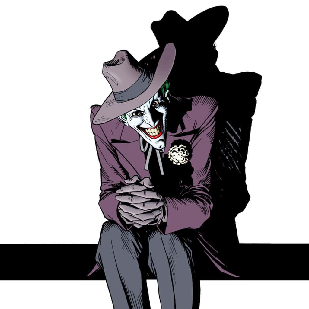 The Joker in The Killing Joke Graphic Novel Wallpaper