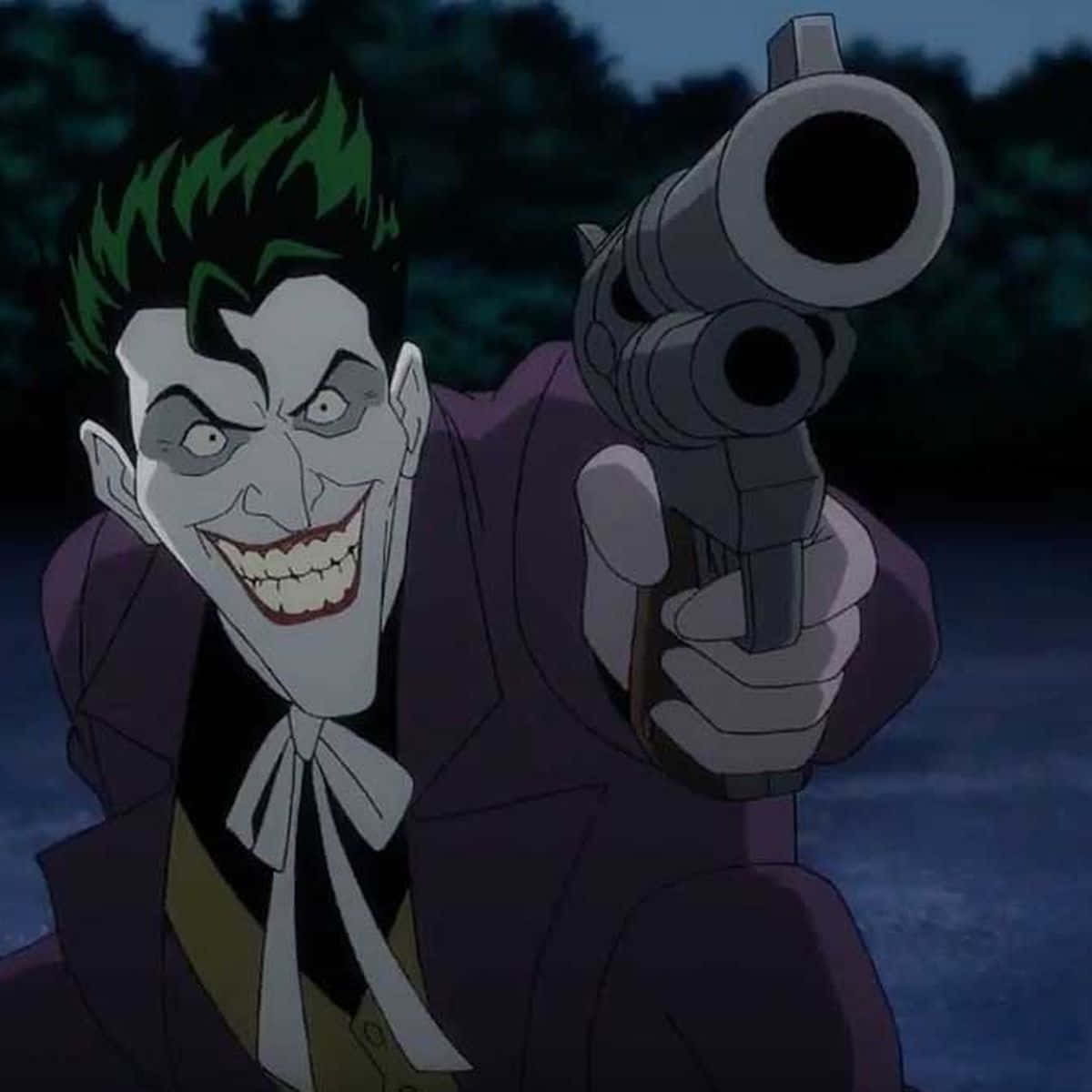 The Killing Joke - Joker's Infamous Smile Wallpaper