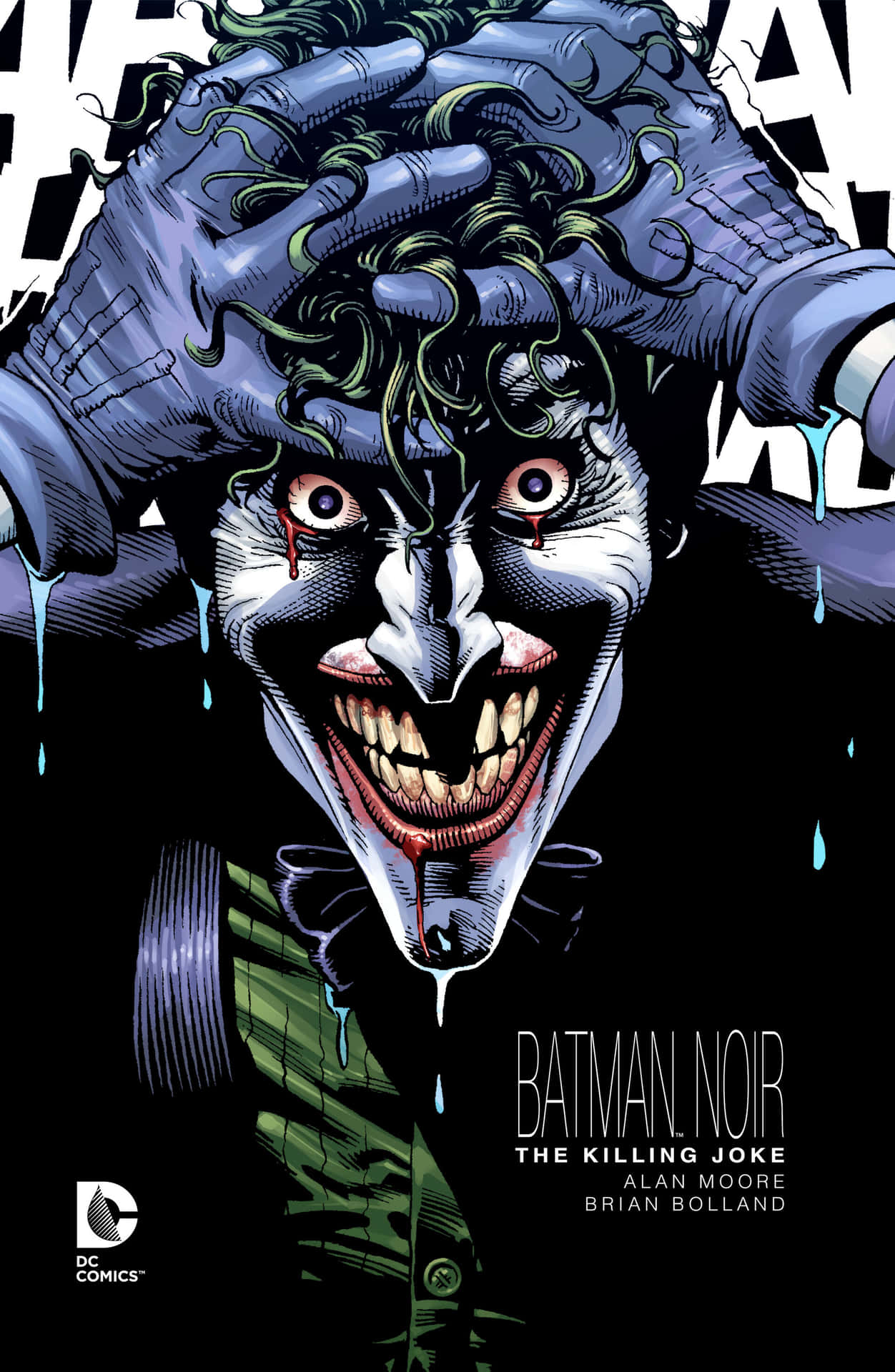 The Killing Joke - Joker and Batman Face Off Wallpaper