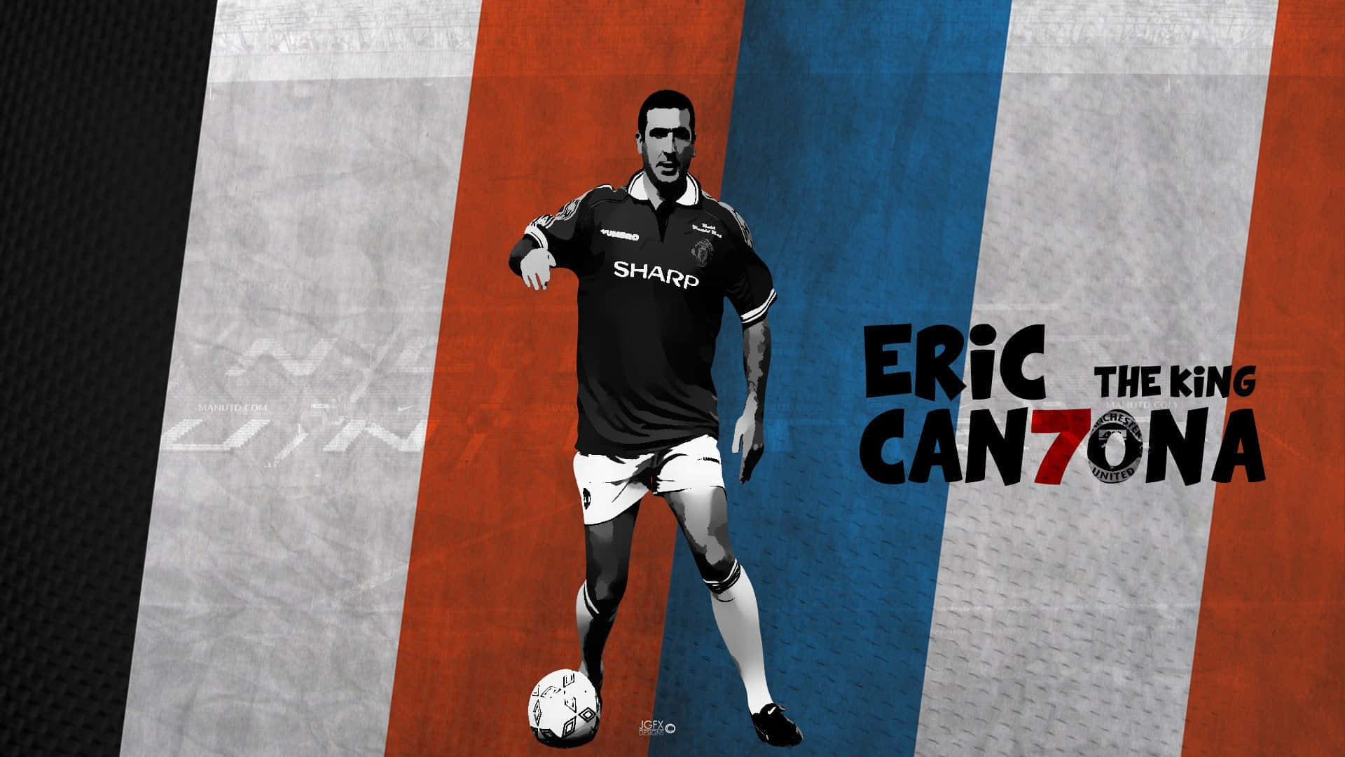 The King Eric Cantona Wallpaper