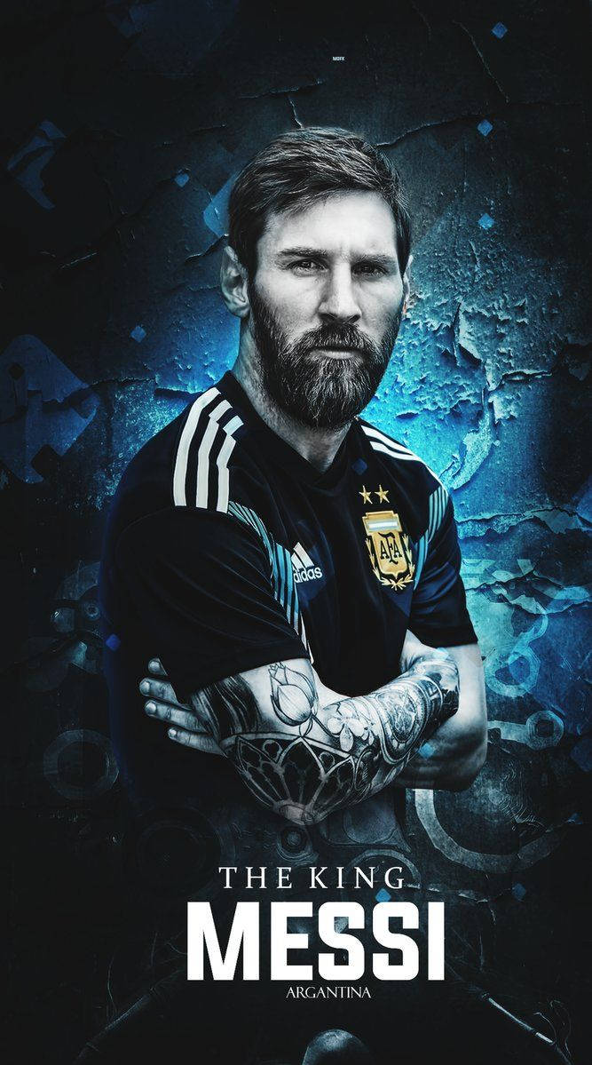 The King Messi Argentina