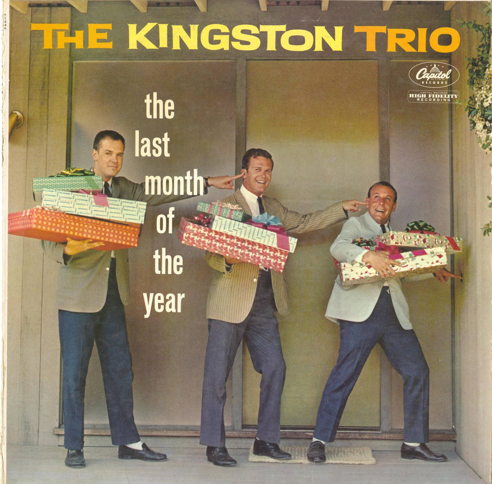 Det Kingston Trio The Last Month Of The Year Album Cover Wallpaper