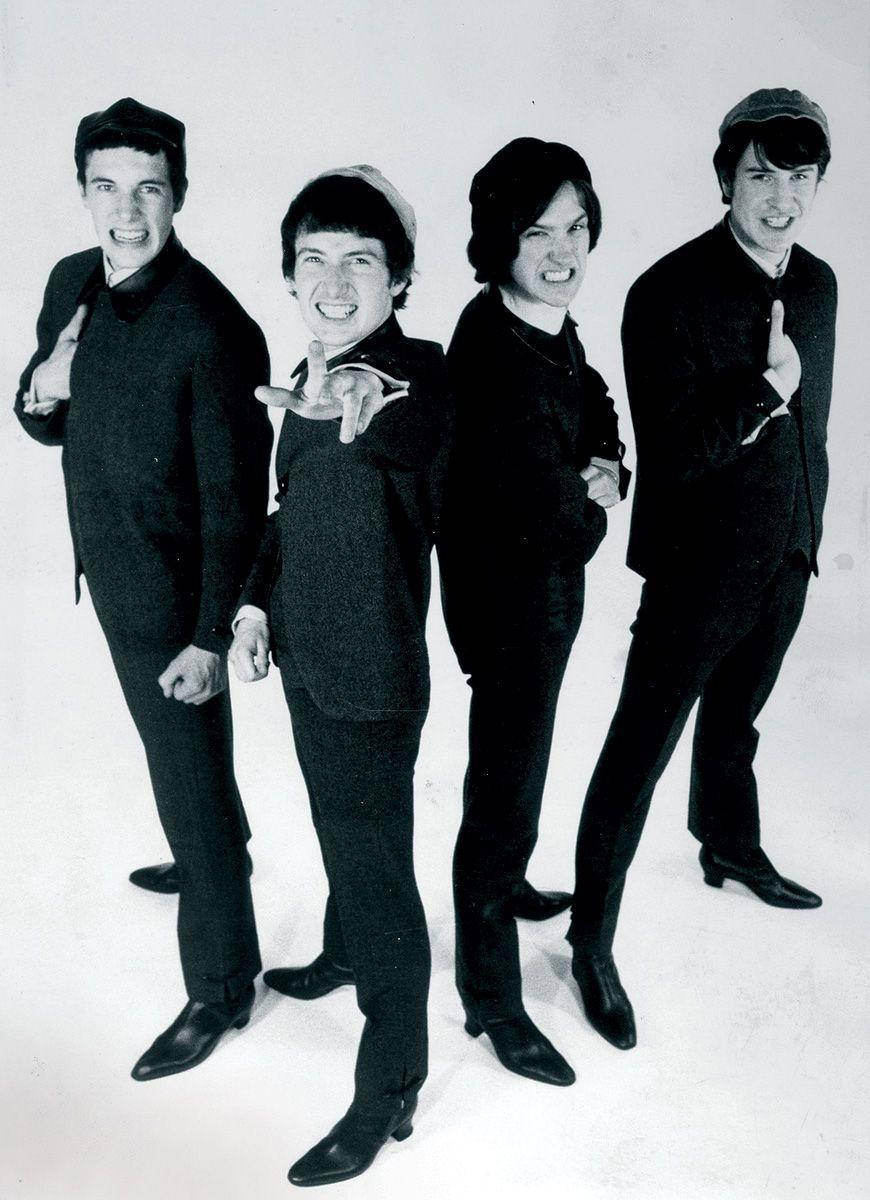 The Legendary Kinks Band Members Wallpaper