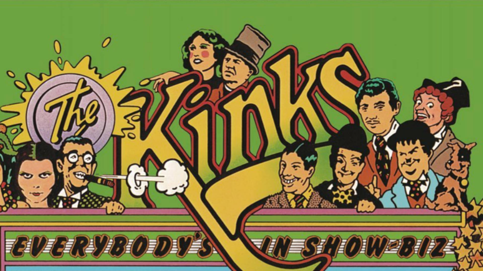 The Kinks Everybody's In Show Biz Wallpaper