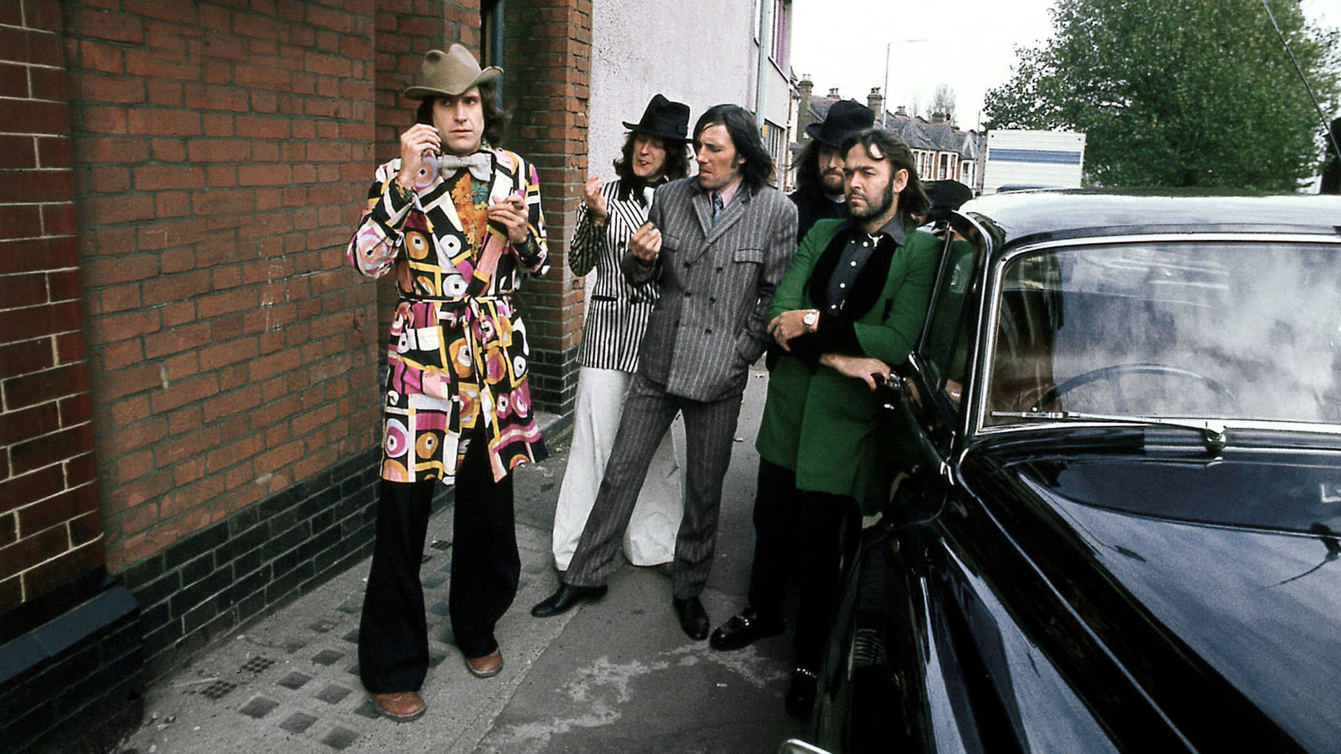 The Kinks Retro Street Photo Wallpaper