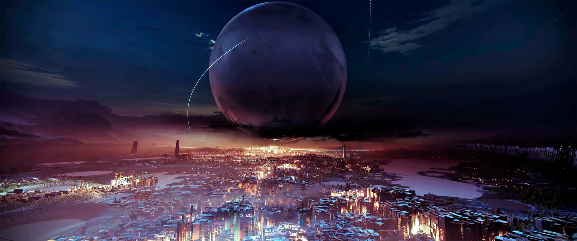 The Last City From Destiny 2 4k Uhd Wallpaper