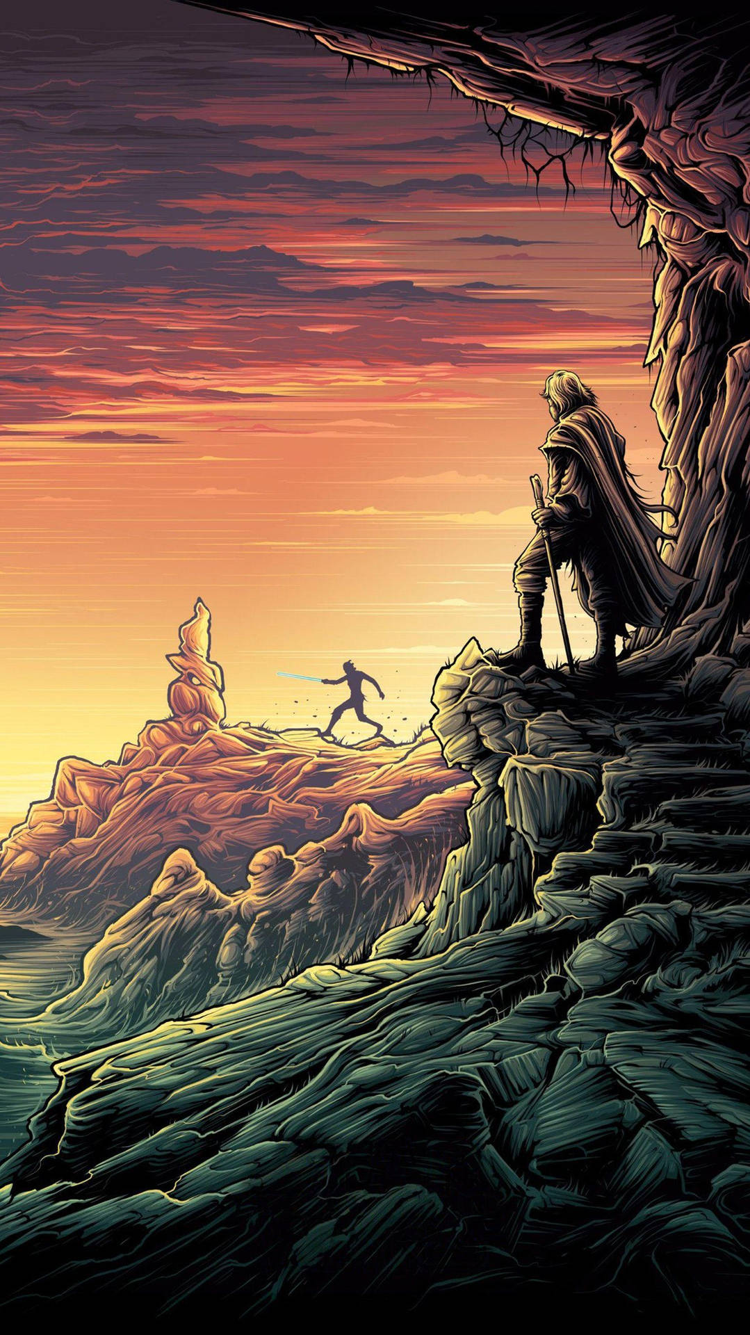 Dieletzte Jedi: Rey Führt Die Rebellion An. Wallpaper