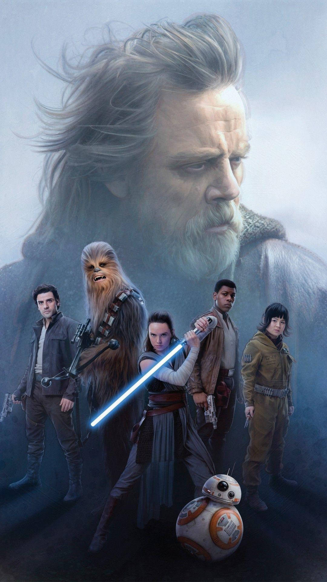 Starwars: Das Letzte Jedi-poster. Wallpaper