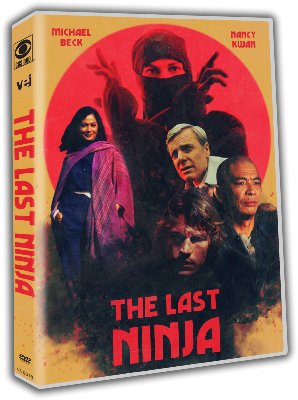 The Last Ninja Movie D V D Cover PNG