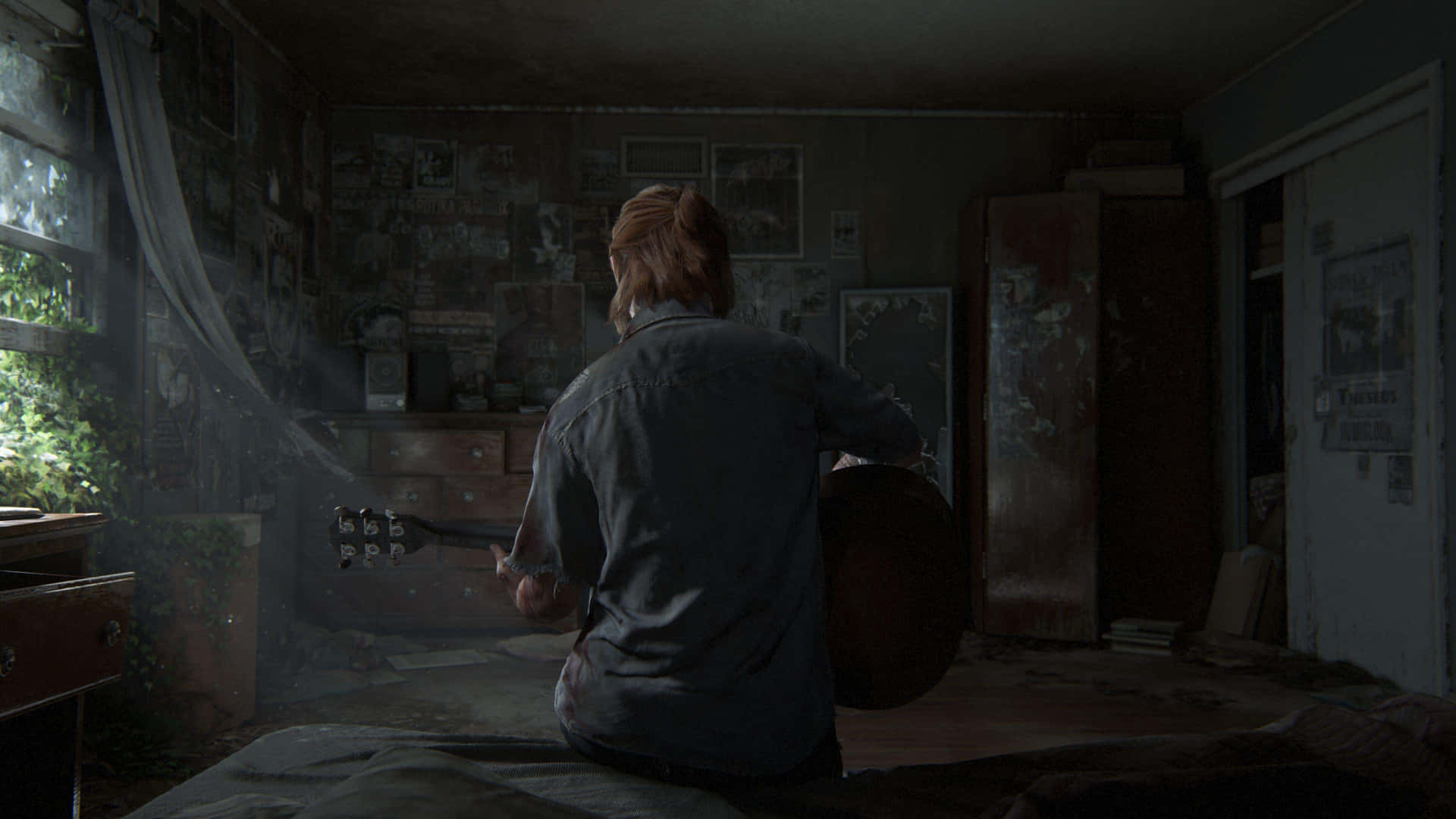 Brave Survival in a Post-Apocalyptic World - The Last of Us 2 Wallpaper
