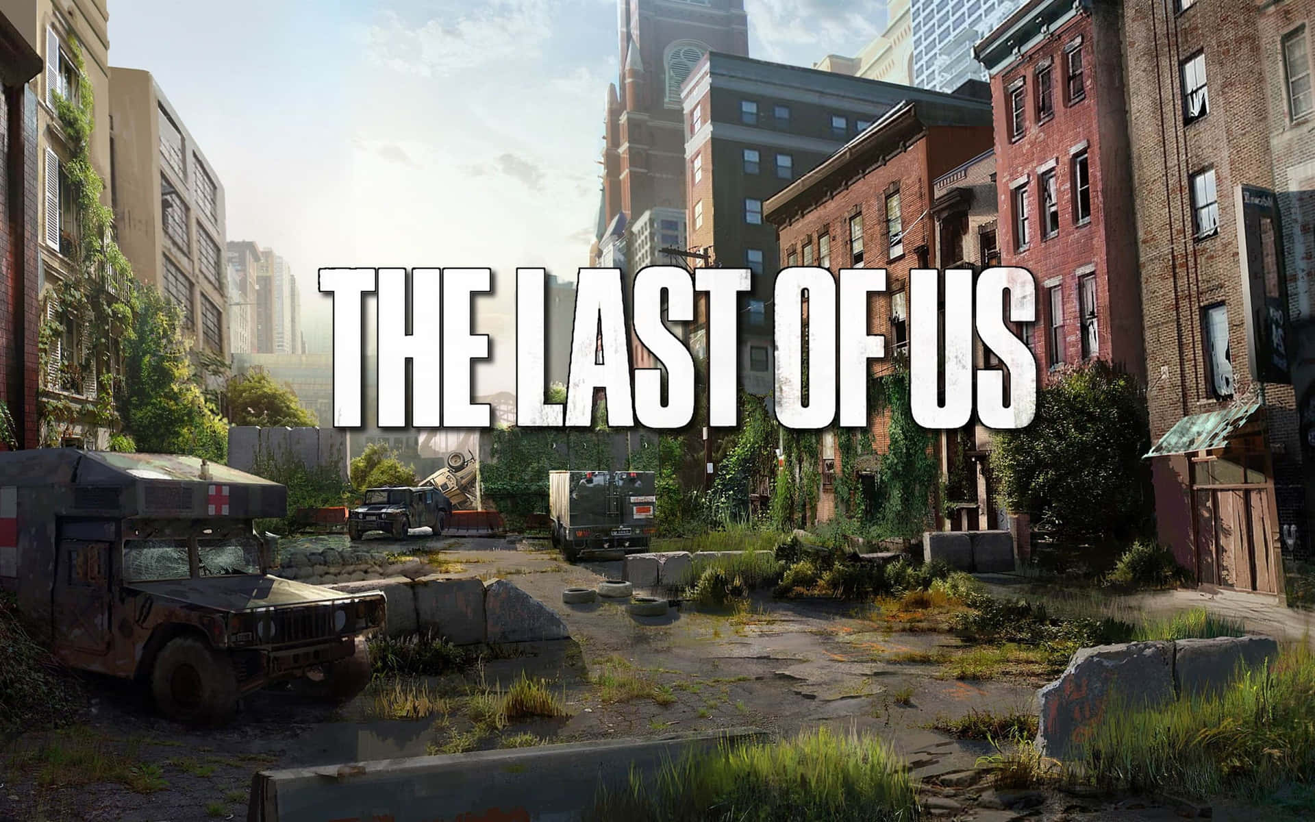 Ellie and Joel exploring the post-apocalyptic world in The Last of Us