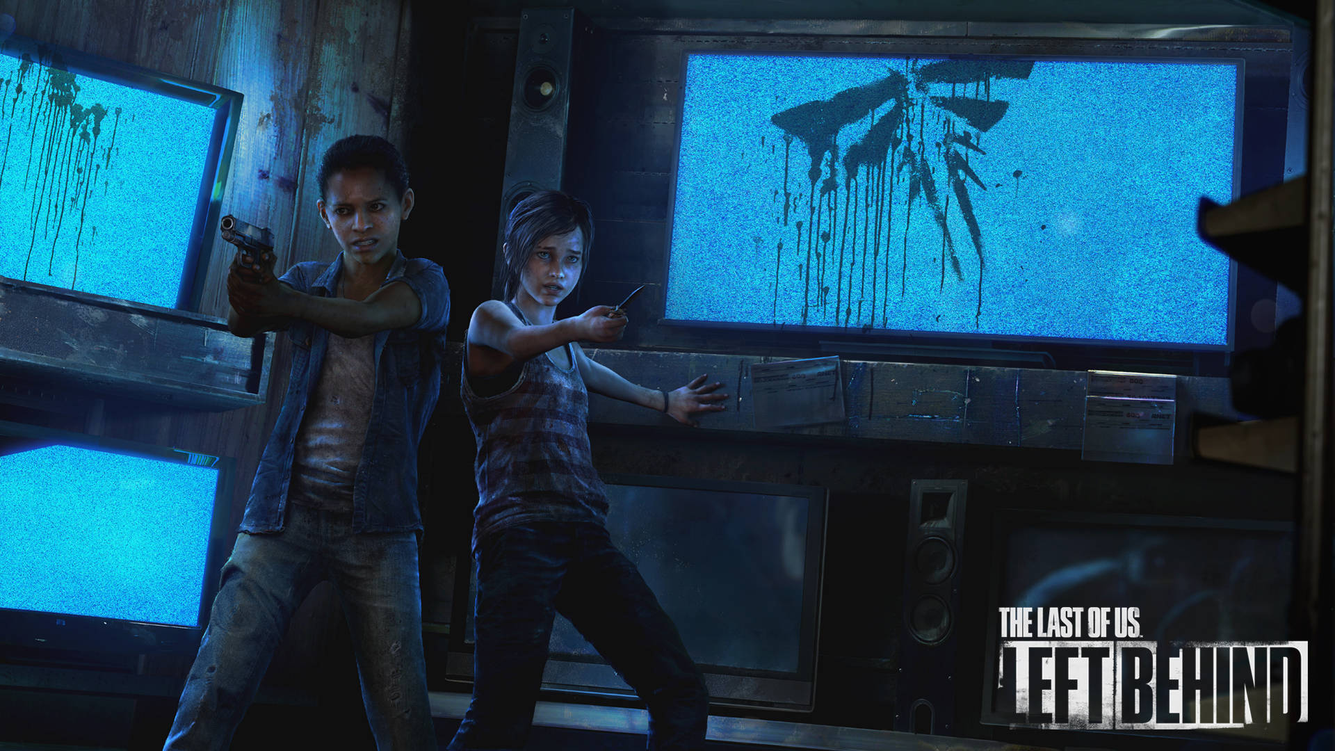 Ospersonagens De The Last Of Us Para Celular Papel de Parede