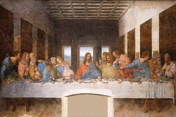 The Last Supper Famous Painting Background