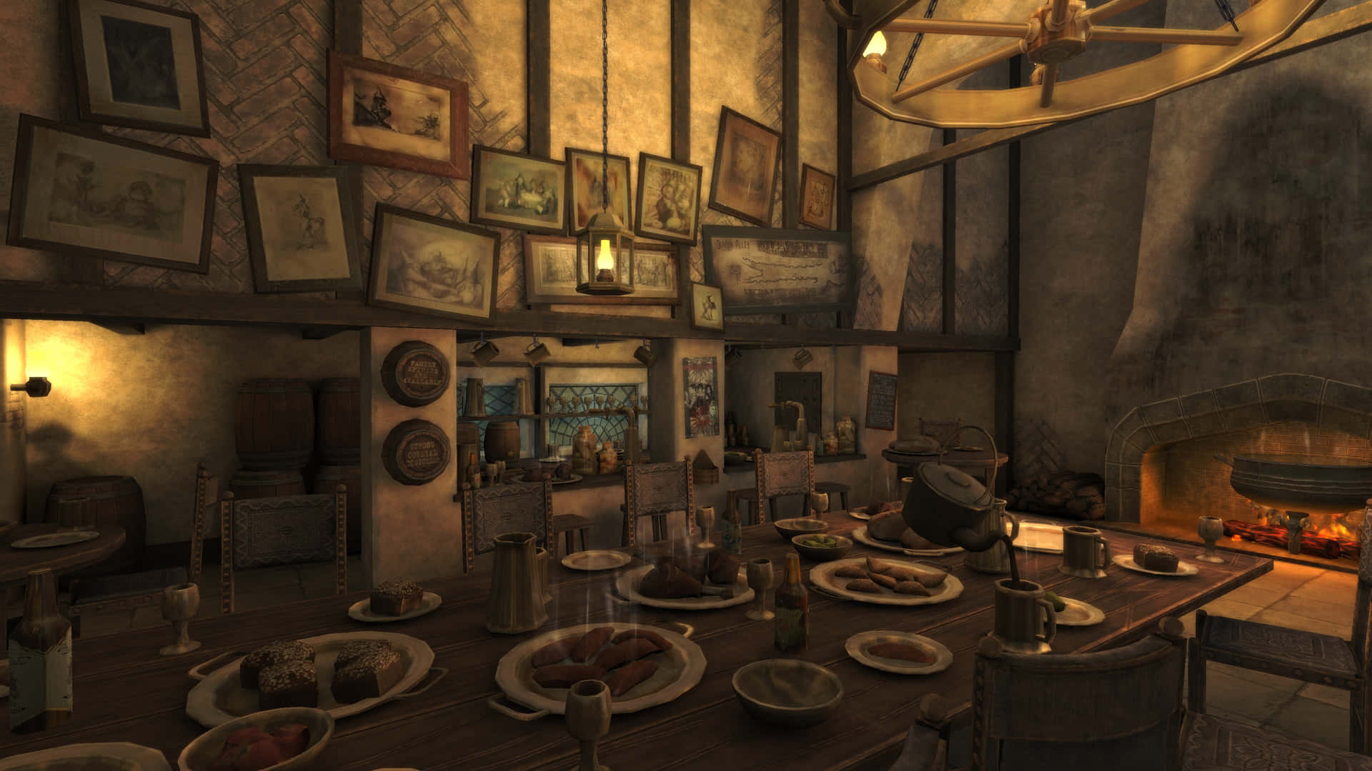 Welcome to The Leaky Cauldron Wallpaper