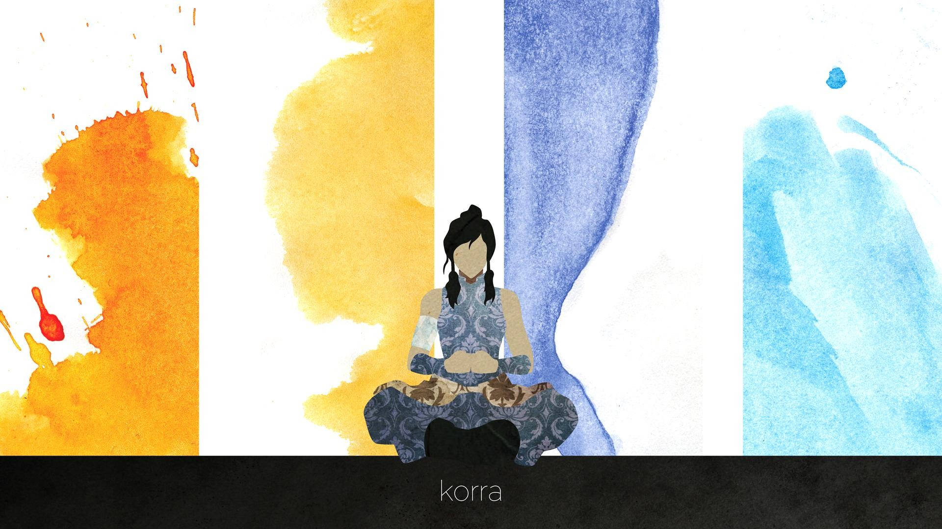 The Legend Of Korra Water Color Wallpaper