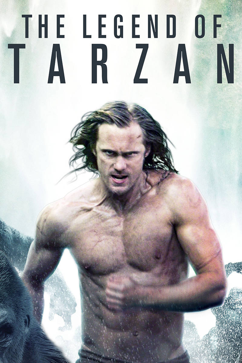 Sagen om Tarzan flygter væk tapet Wallpaper