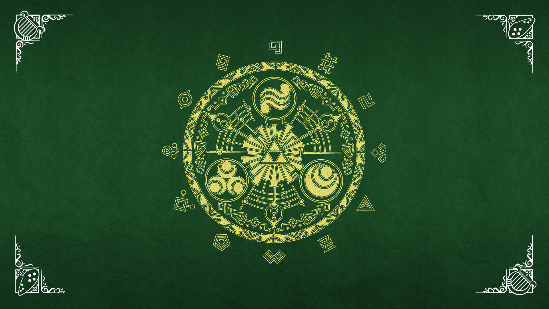 The Legend Of Zelda Book Cover Wallpaper