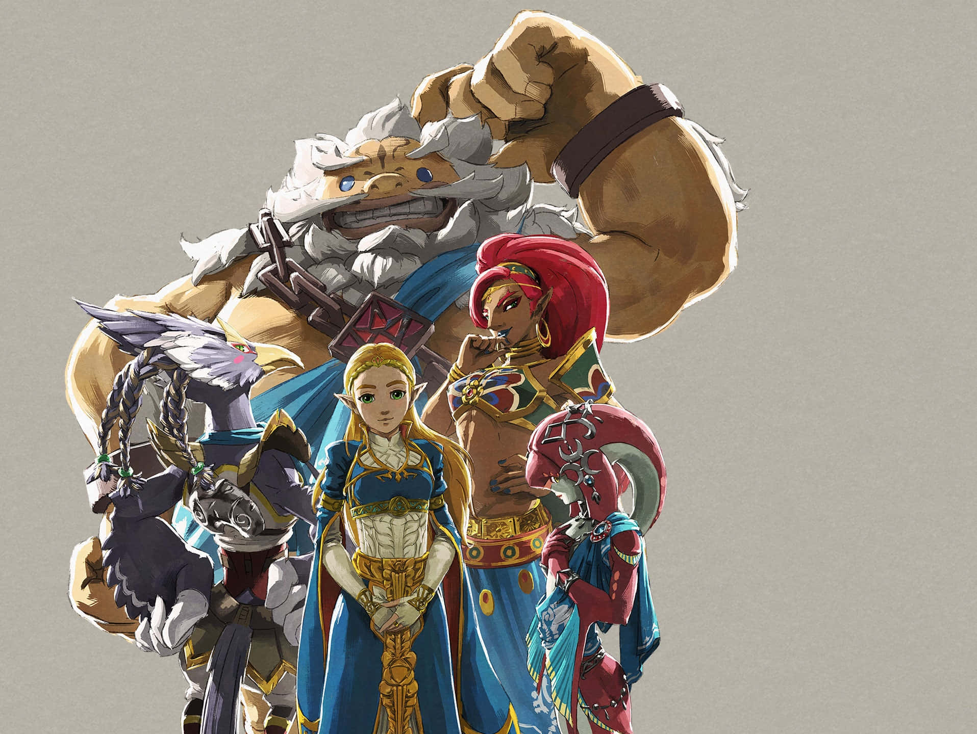 The Legend of Zelda Characters Group Wallpaper Wallpaper