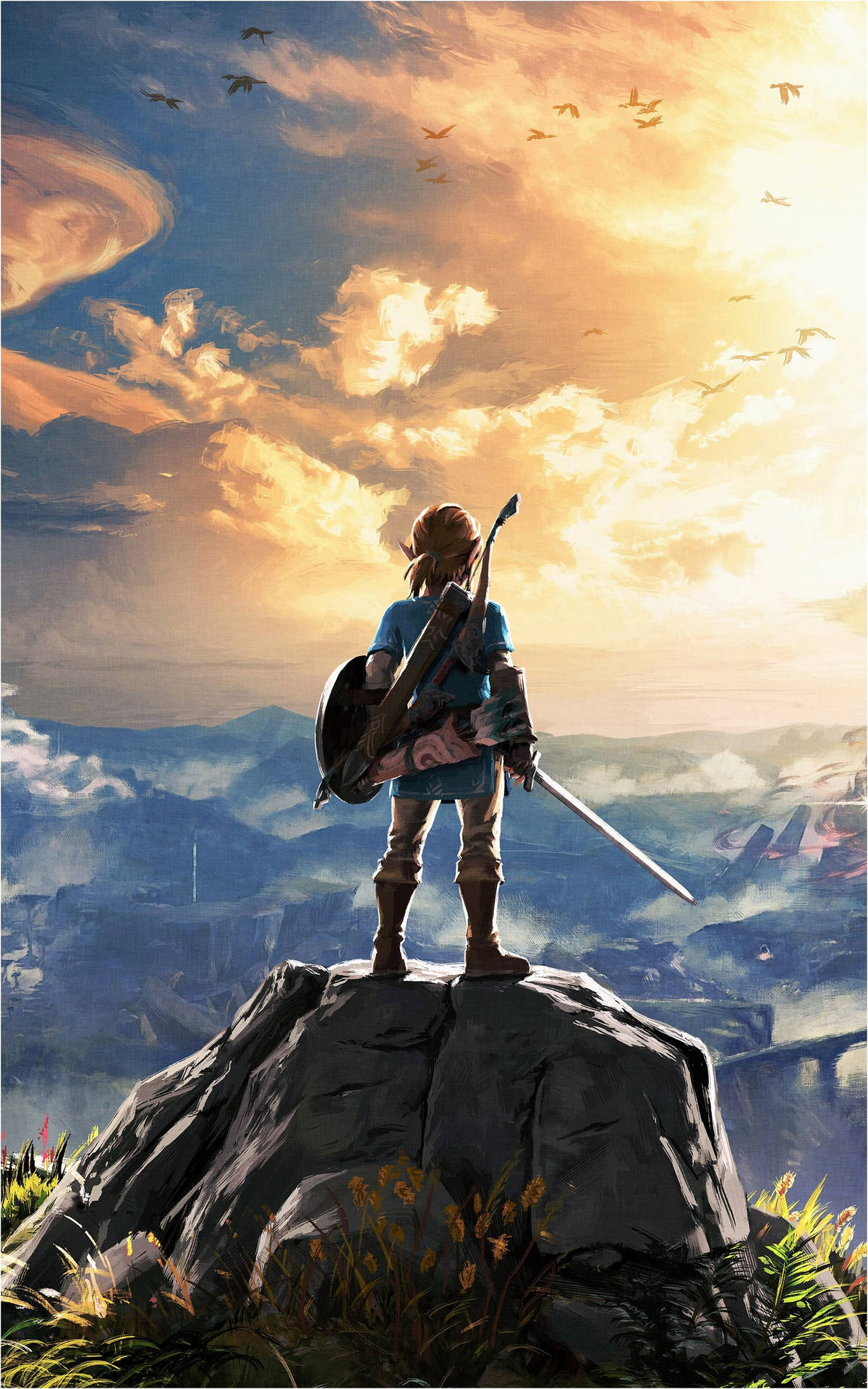 The Legend Of Zelda Gamer Phone Wallpaper