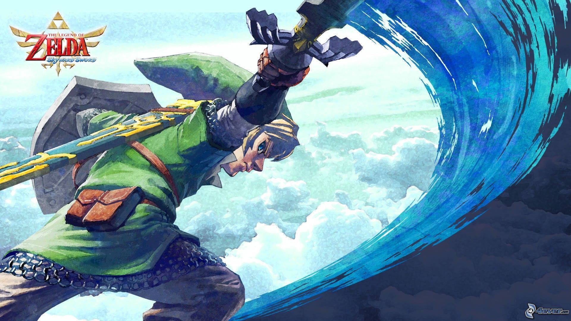 Link and Epona, The Legend of Zelda Wallpaper