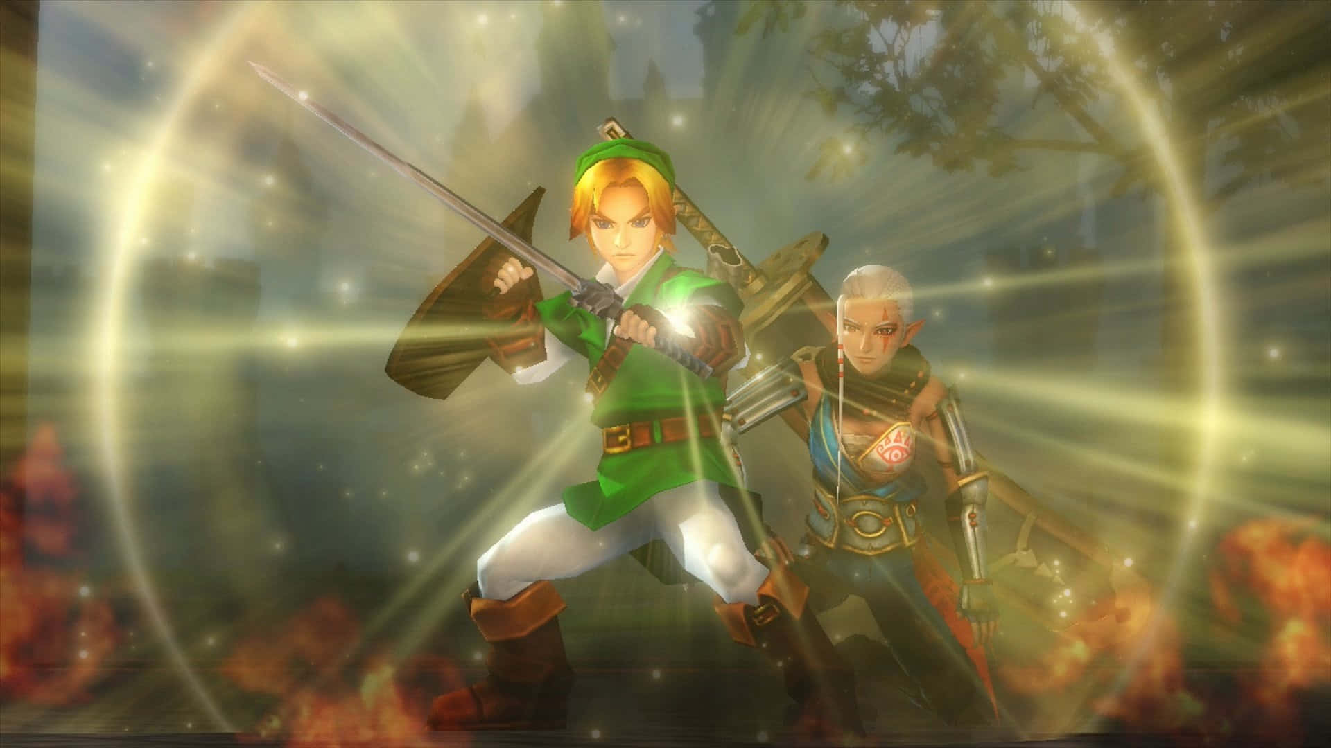The Legend of Zelda Hyrule Landscape Wallpaper