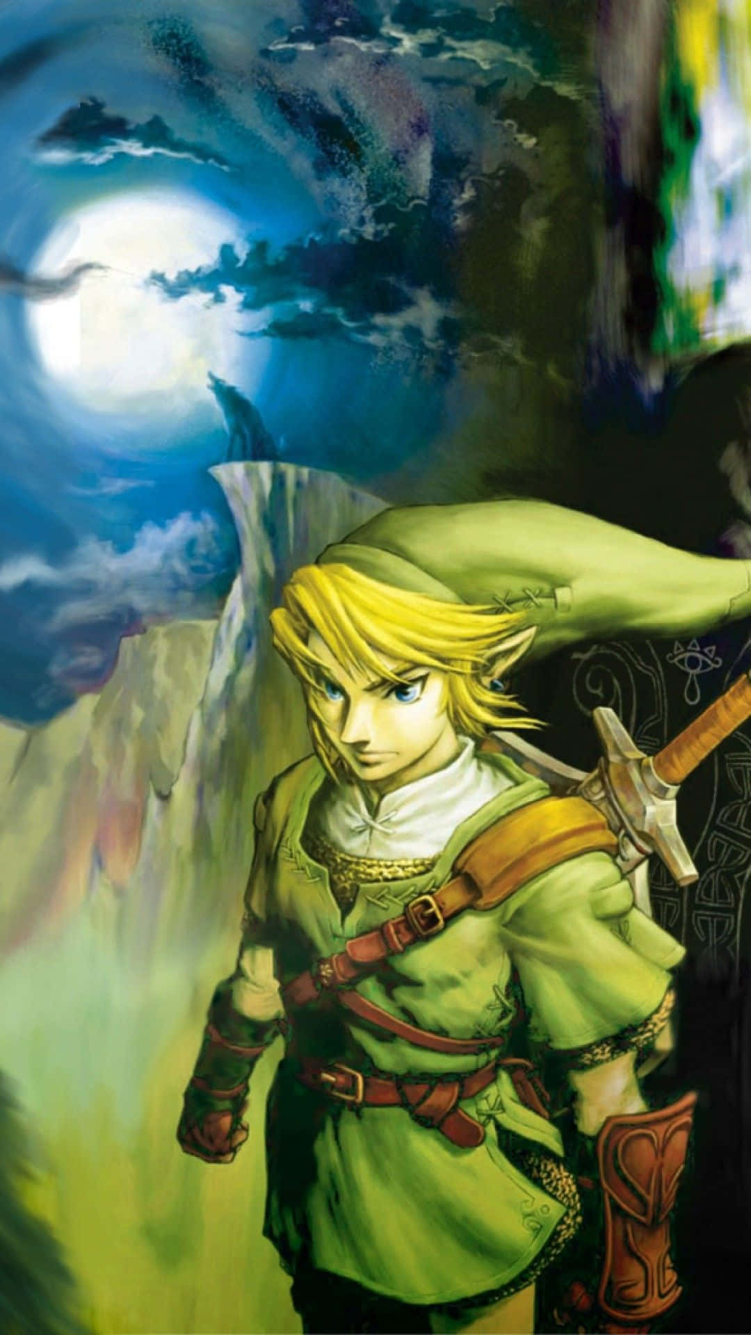 Legenderne om Zelda Iphone Link tapet Wallpaper