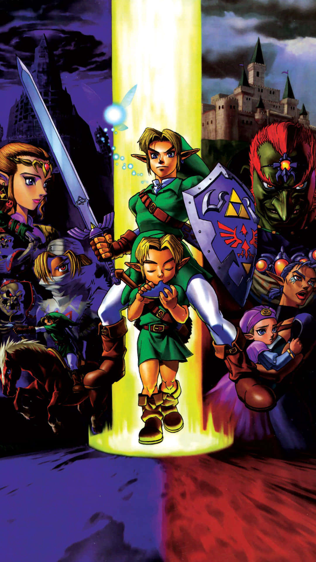 Udforsk verden af Hyrule med The Legend of Zelda: Breath of the Wild tapet. Wallpaper