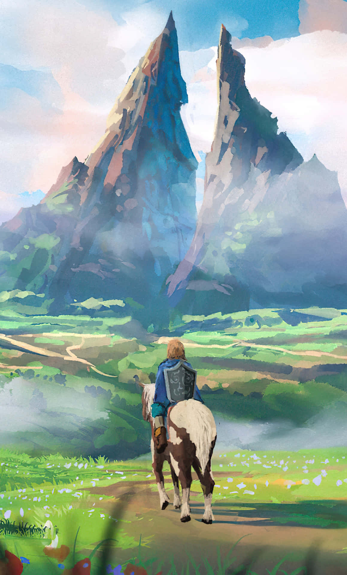 Un'avventuraindimenticabile Aspetta I Giocatori De The Legend Of Zelda Su Iphone. Sfondo