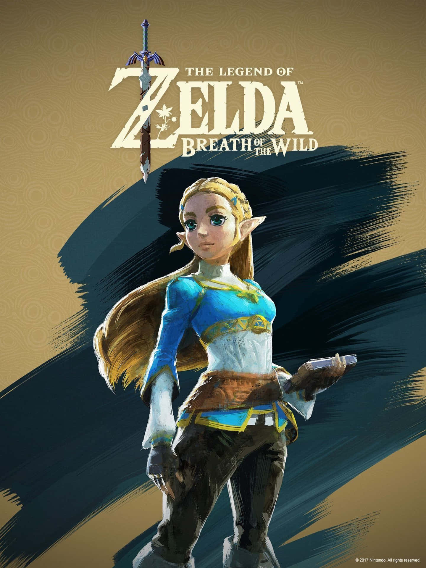 Take the adventure with you with The Legend of Zelda for iPhone Wallpaper