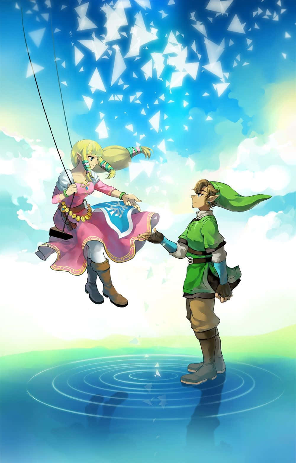 Skywardsword - Arte De The Legend Of Zelda Fondo de pantalla