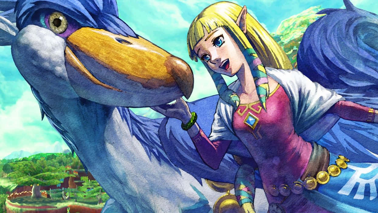 Laleyenda De Zelda: Aventura De La Espada Celestial Fondo de pantalla