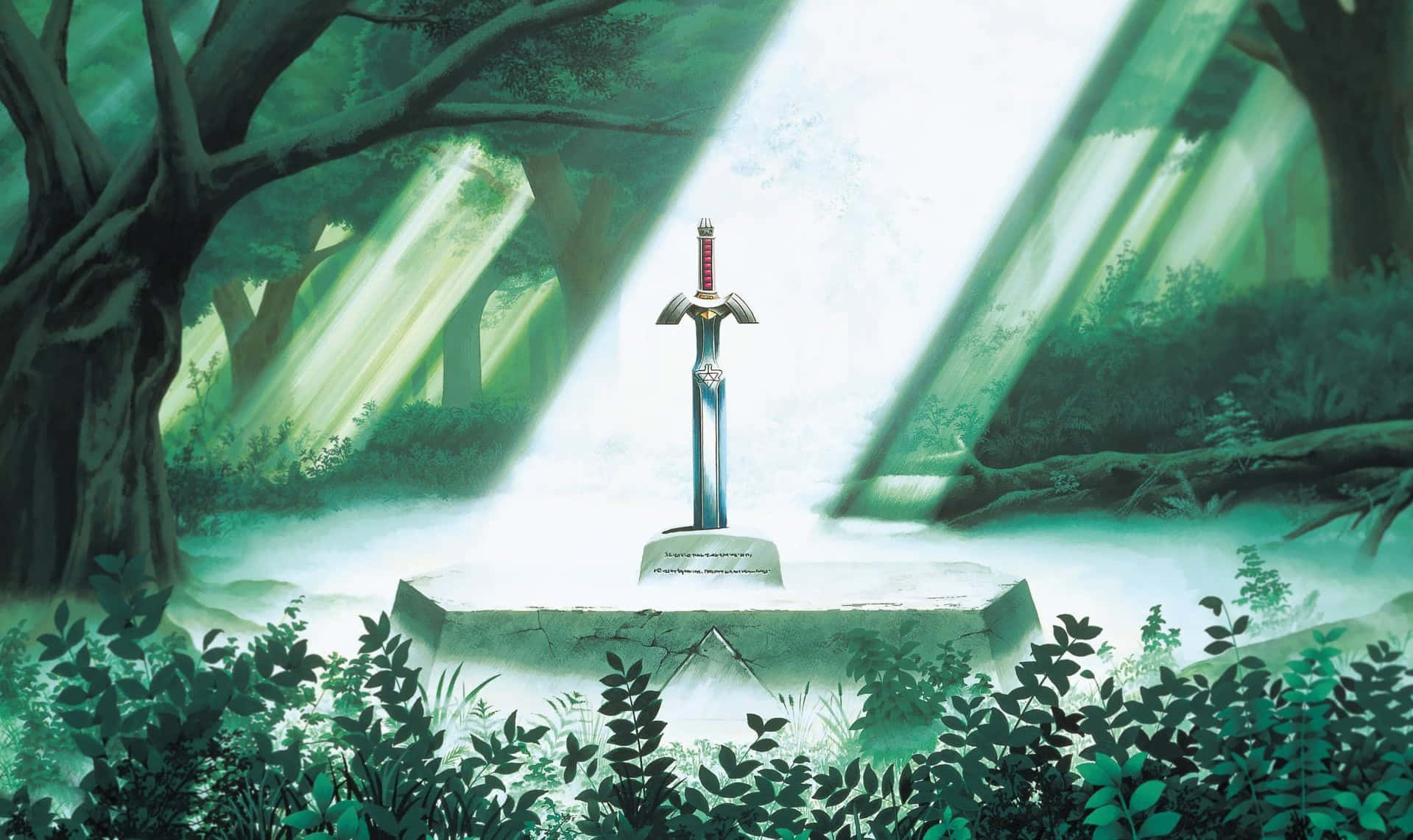 Laleyenda De Zelda: Skyward Sword: Link Se Embarca En Una Aventura Épica. Fondo de pantalla
