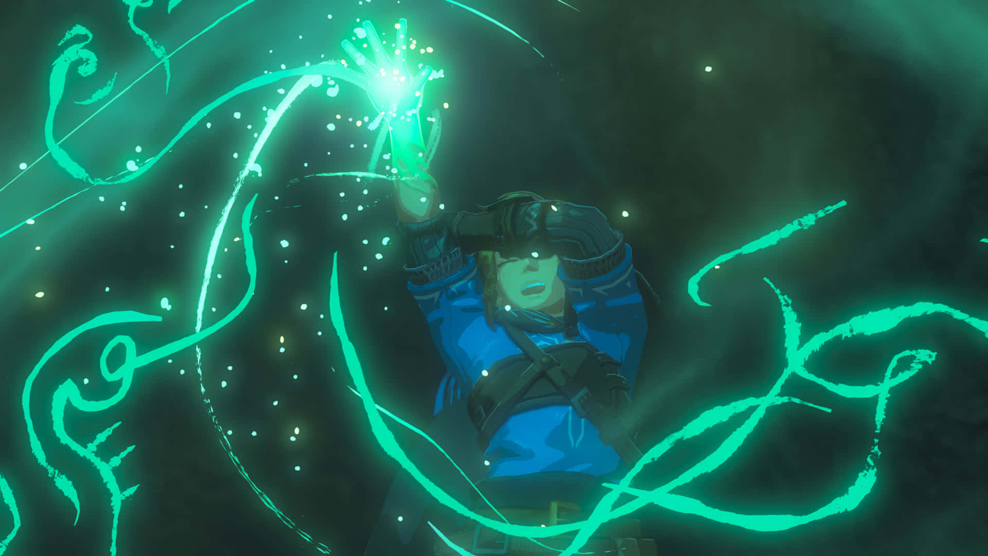"Exploring the depths of Hyrule in The Legend Of Zelda: Tears Of The Kingdom" Wallpaper