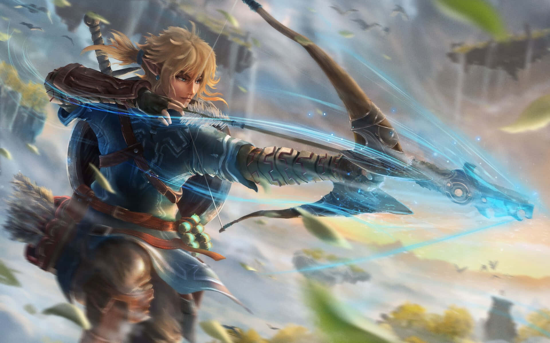Unearth the Secrets of Hyrule in the Legend of Zelda: Tears of the Kingdom Wallpaper