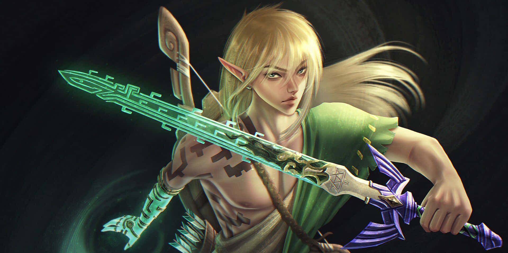 The Legend Of Zelda: Tears Of The Kingdom, A Game of Epic Fantasy Adventure Wallpaper