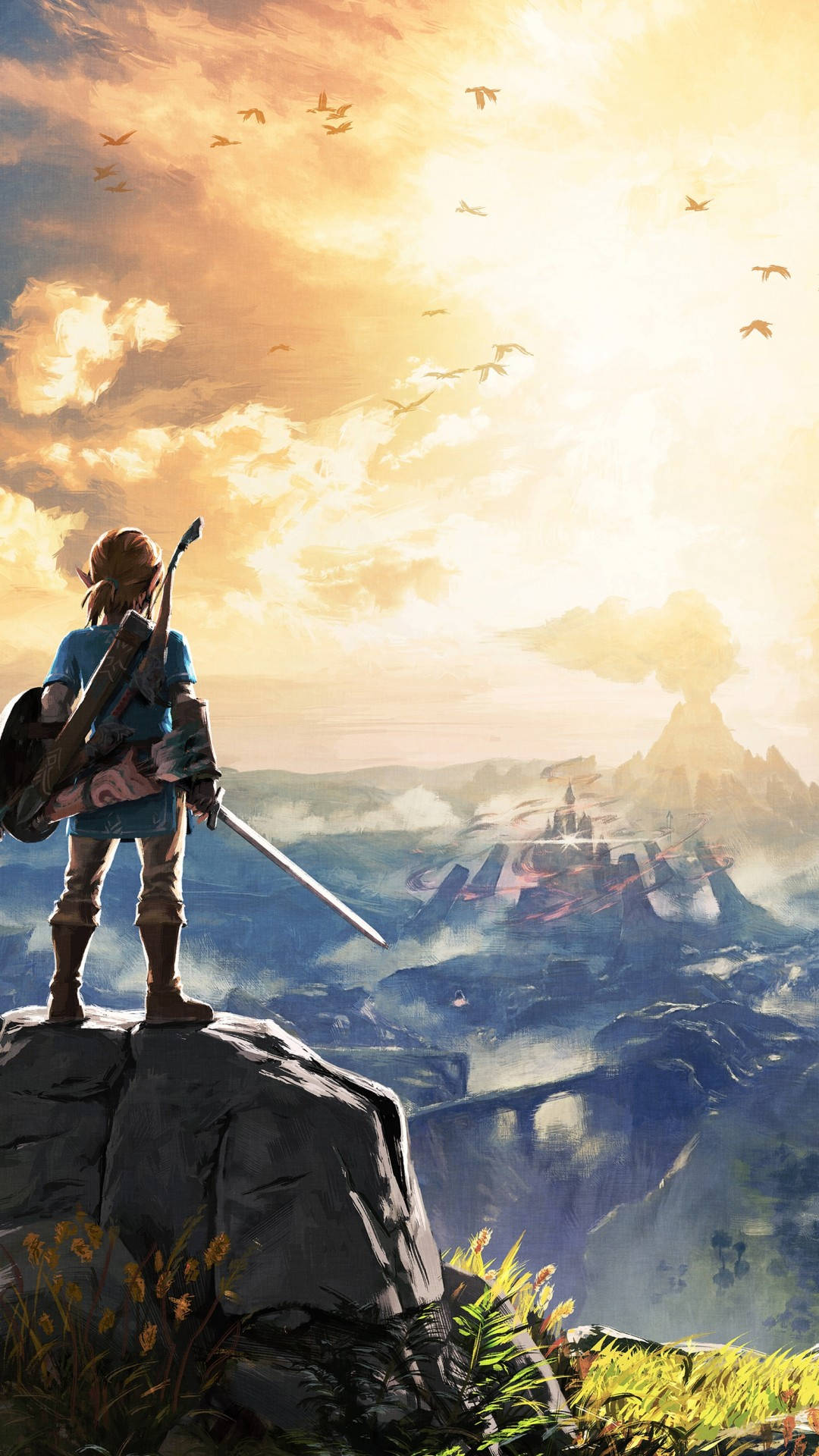 Den Legende af Zelda Top iPhone HD Tapet Wallpaper