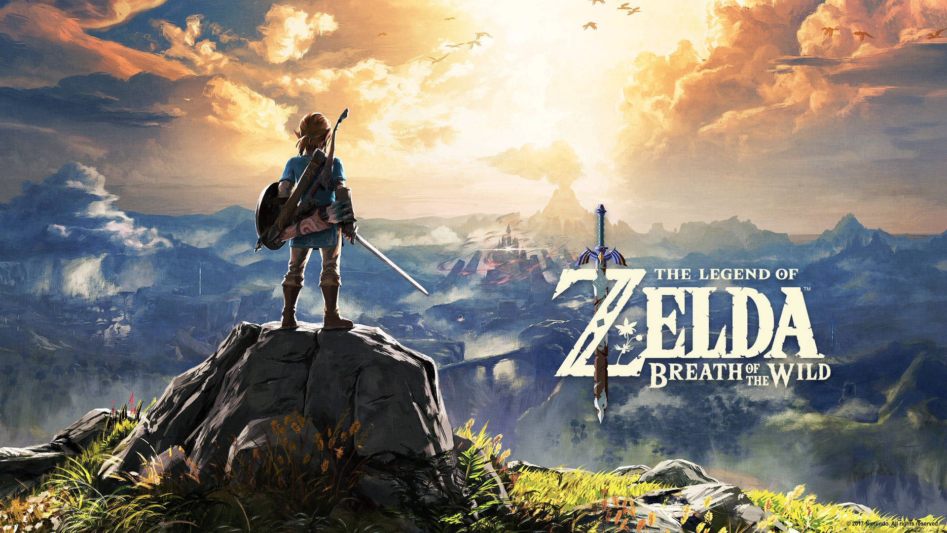 Breathe In The Adventure of The Legend Of Zelda: Breath Of The Wild Wallpaper
