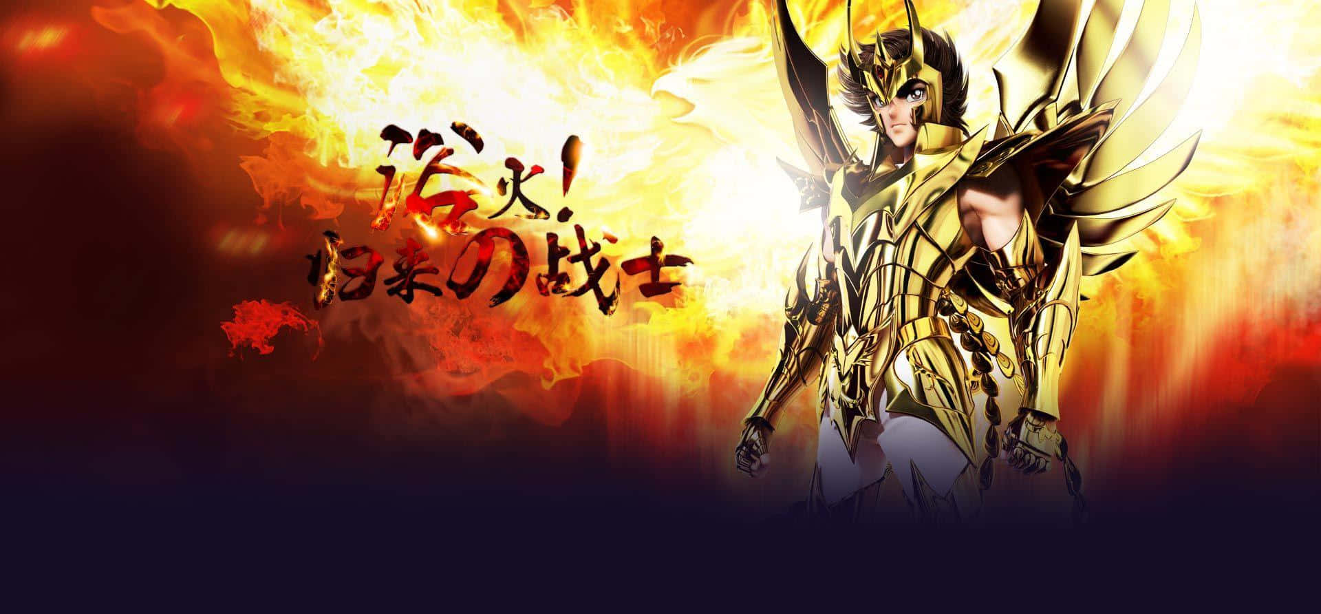 The Legendary Phoenix Ikki Unleashed Wallpaper