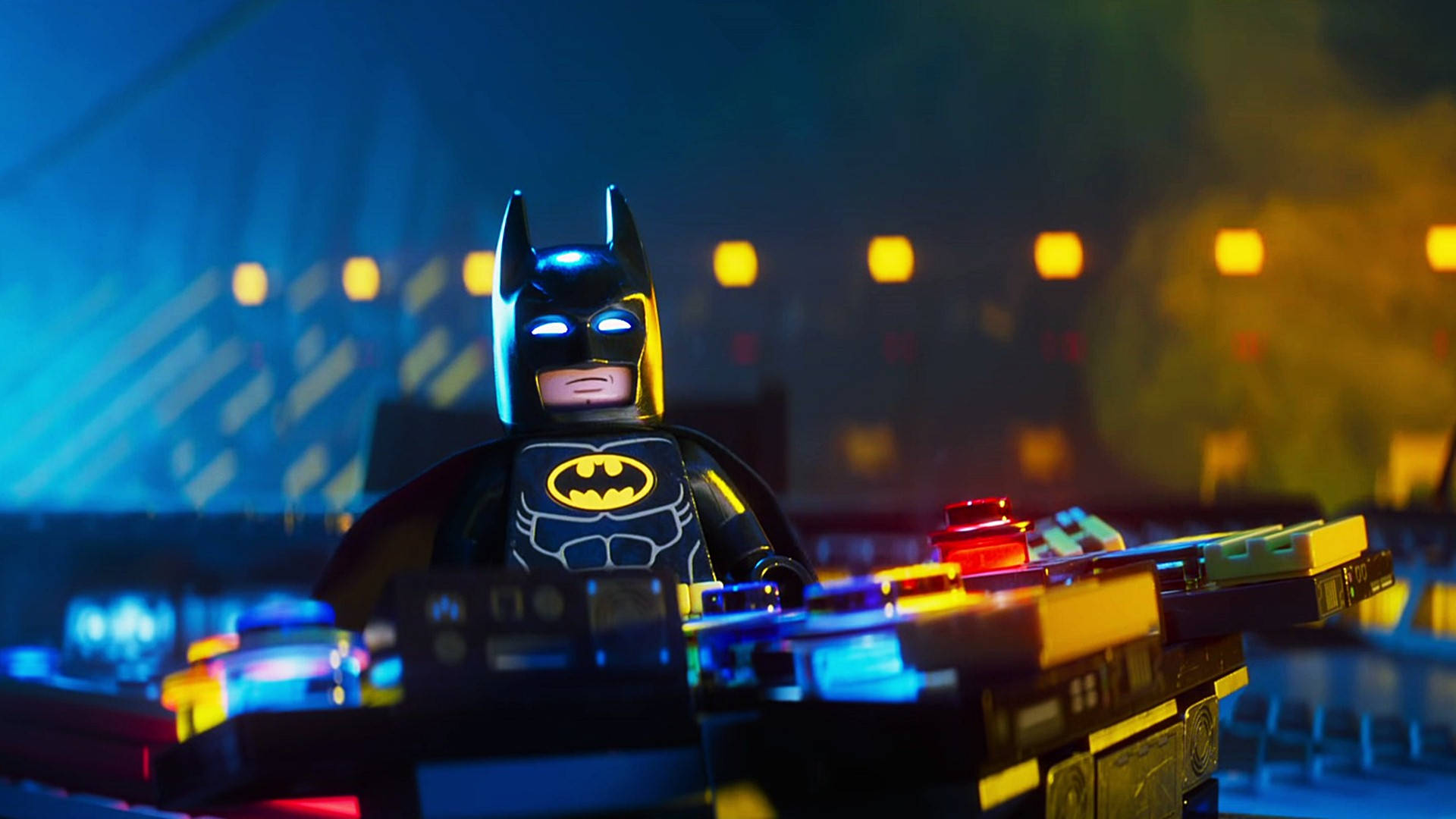 Den Lego Batman Movie Portræt Tapet Wallpaper