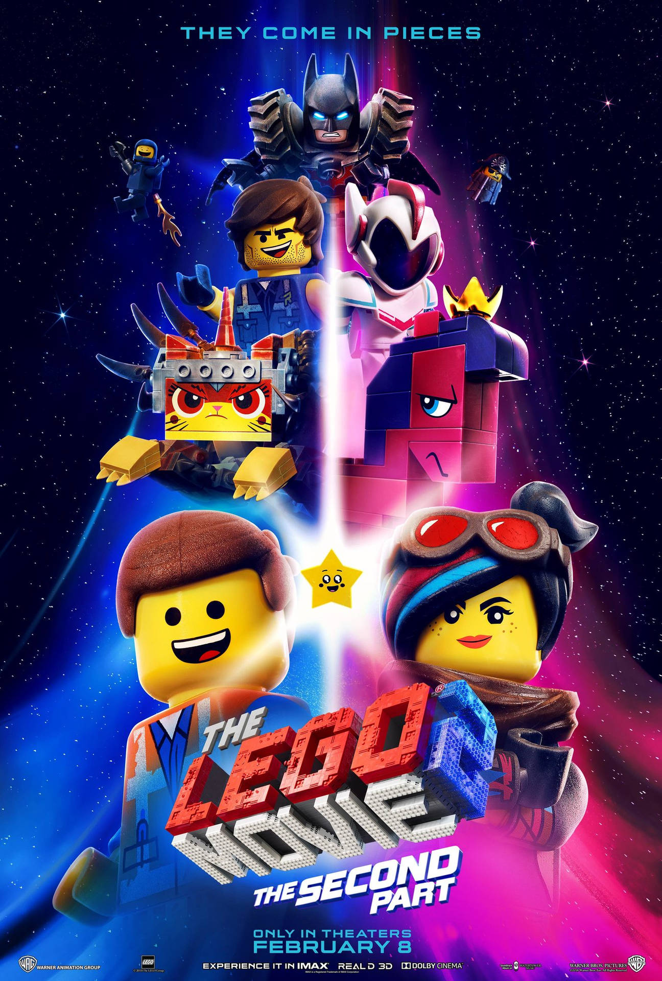 Den Lego Film 2 Plakat. Wallpaper