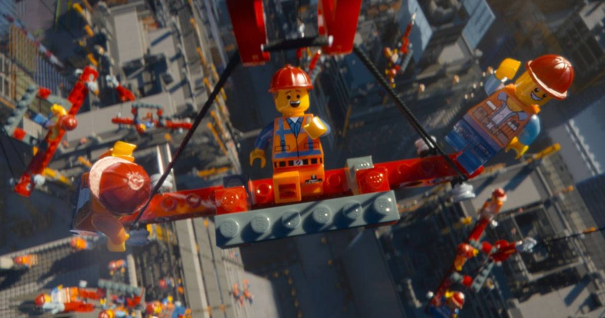 Opapel De Parede Do Filme Do Lego Em Construção Papel de Parede