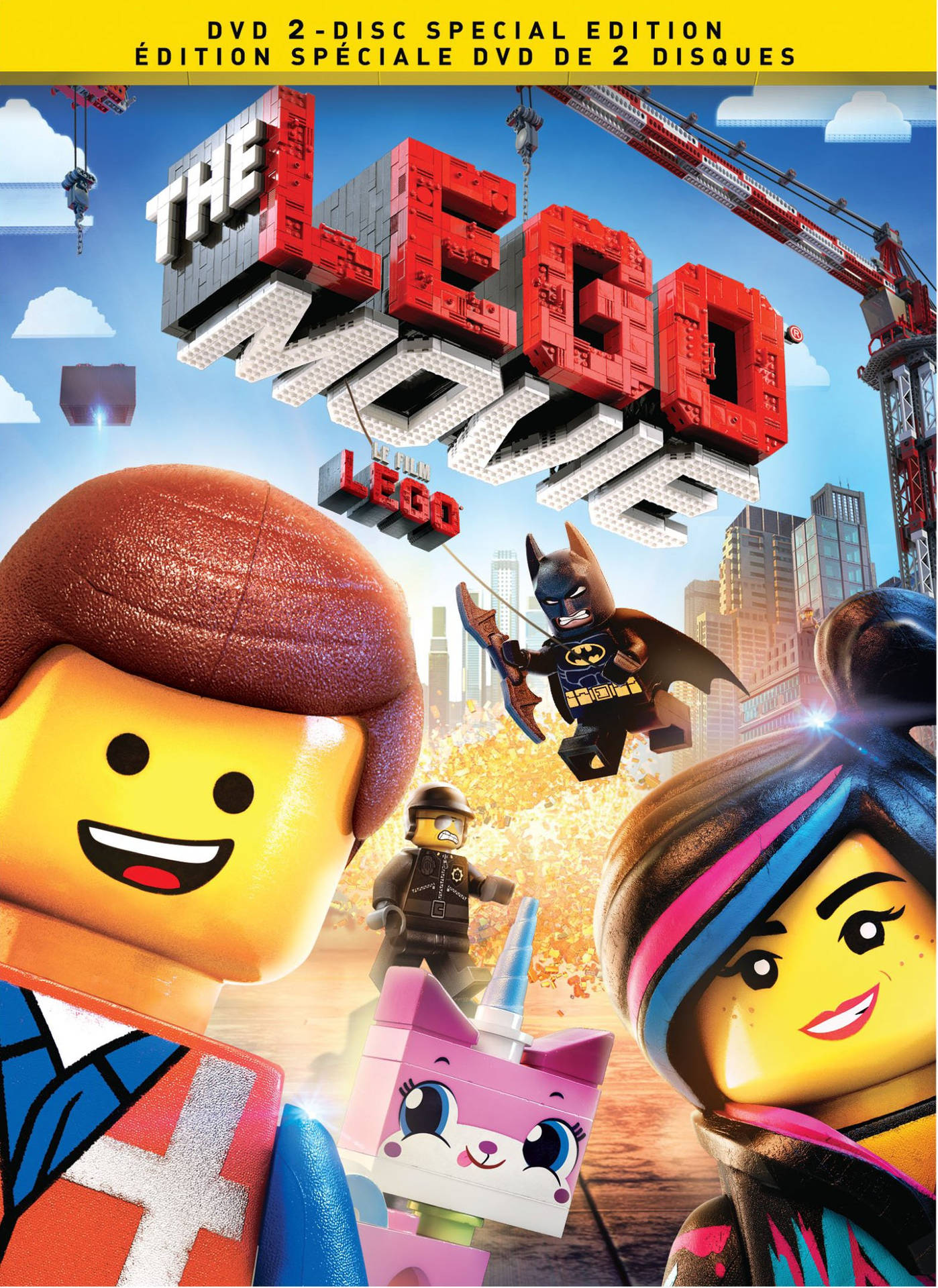 Laportada Del Dvd De La Película De Lego. Fondo de pantalla