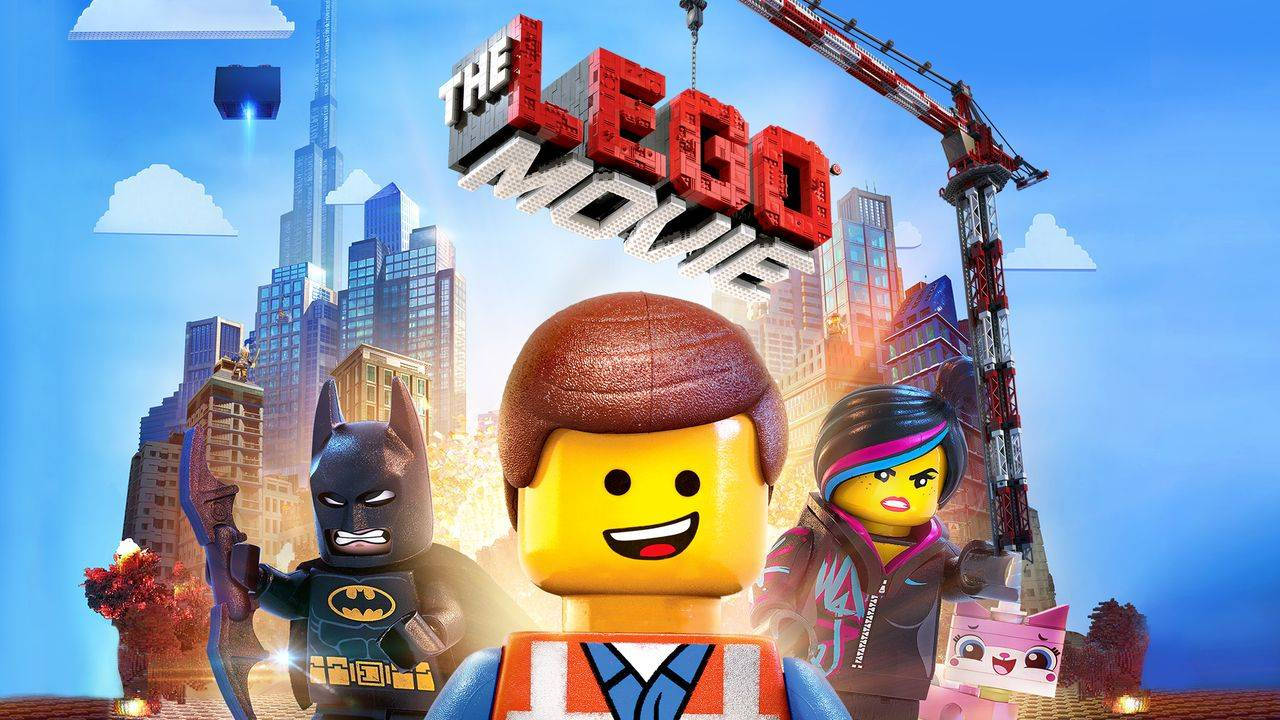 Ilposter Degli Eroi Del Film Lego Sfondo