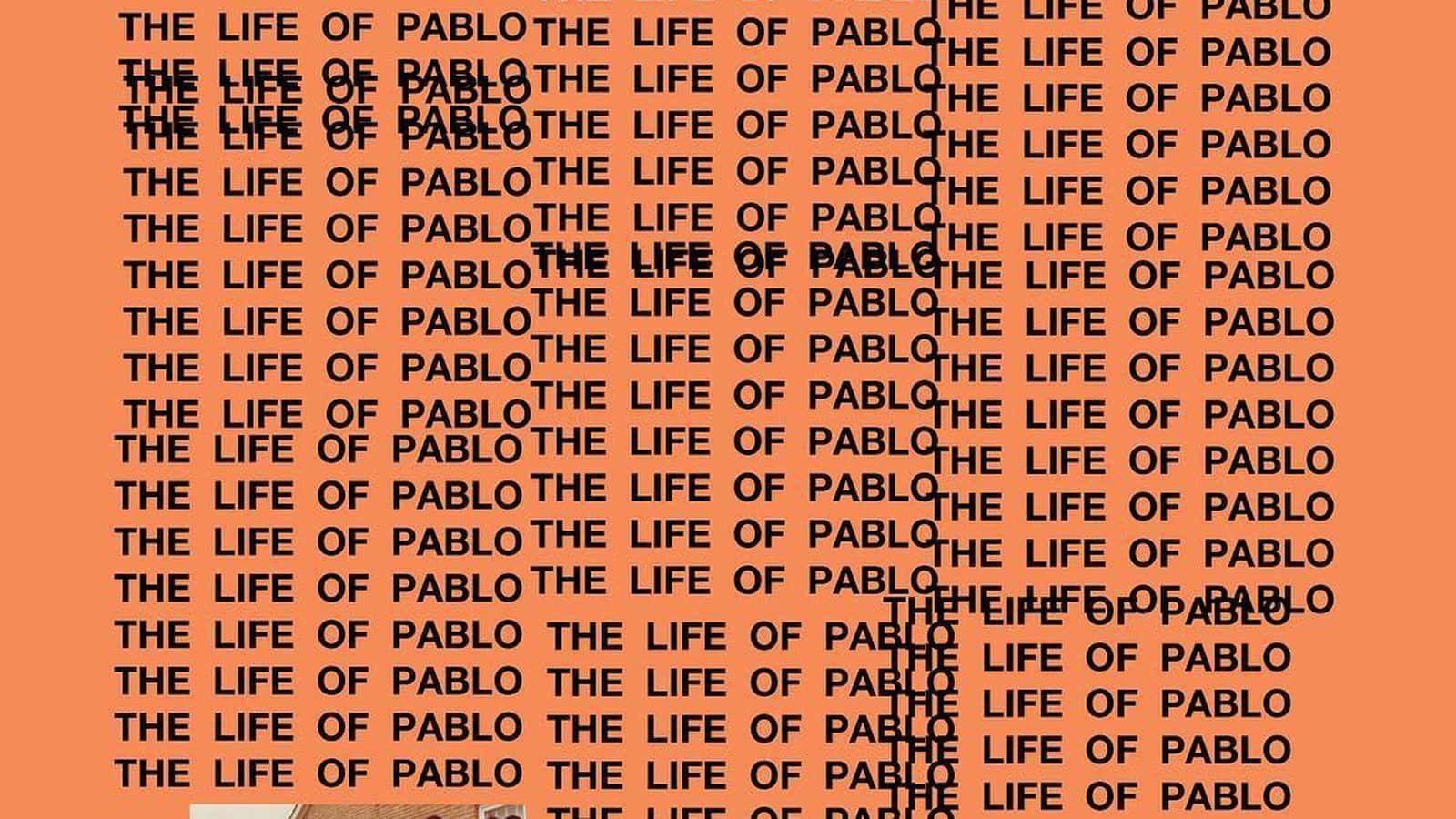Enscen Från The Life Of Pablo Wallpaper