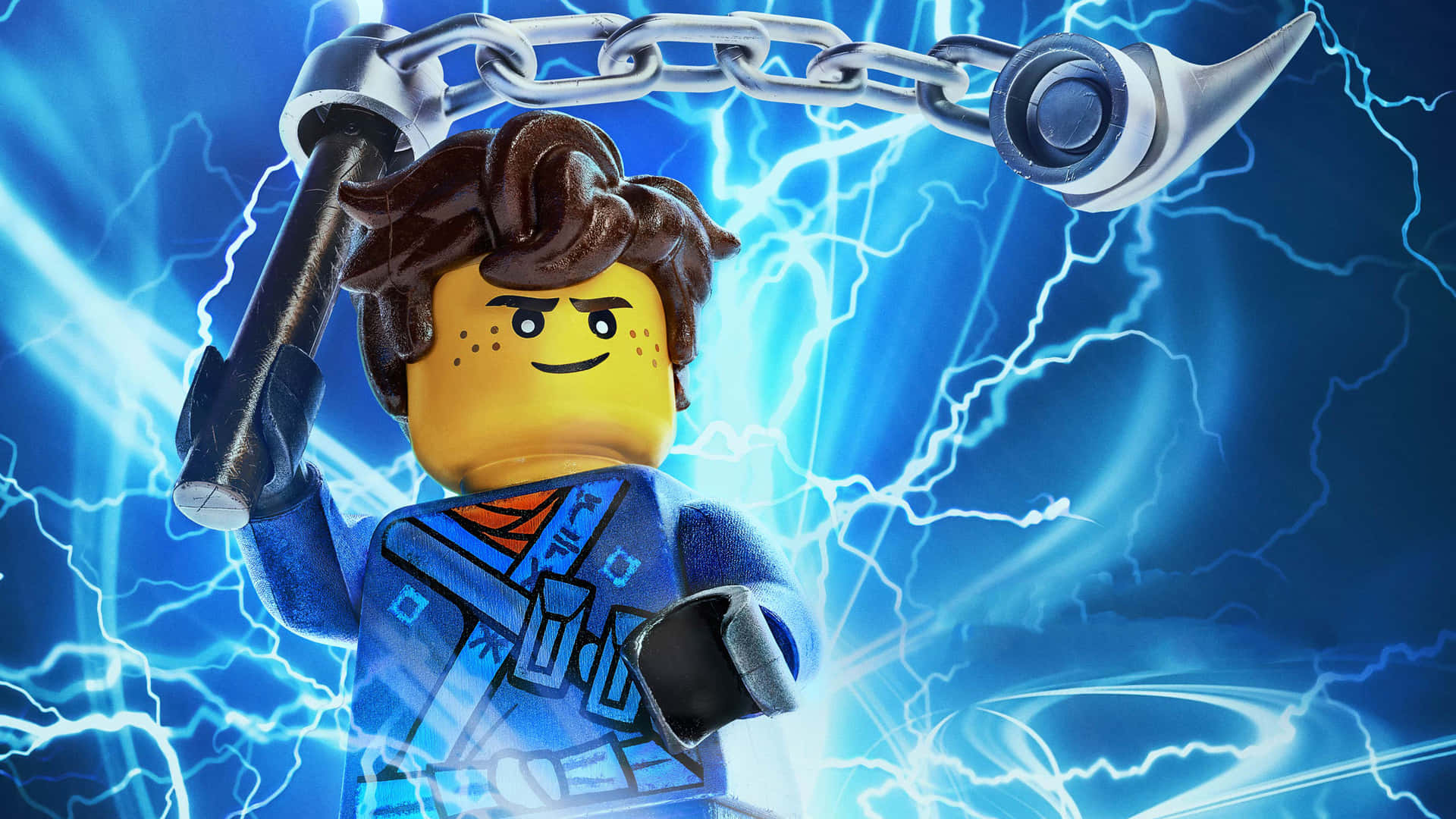 The Lightning Ninja Of The Lego Ninjago Movie Wallpaper